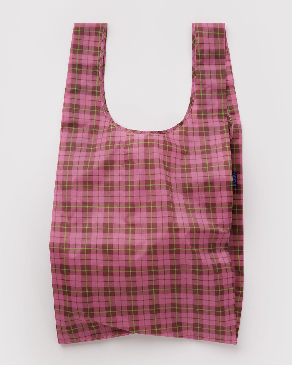 Big Baggu - Azalea Pink Tartan
